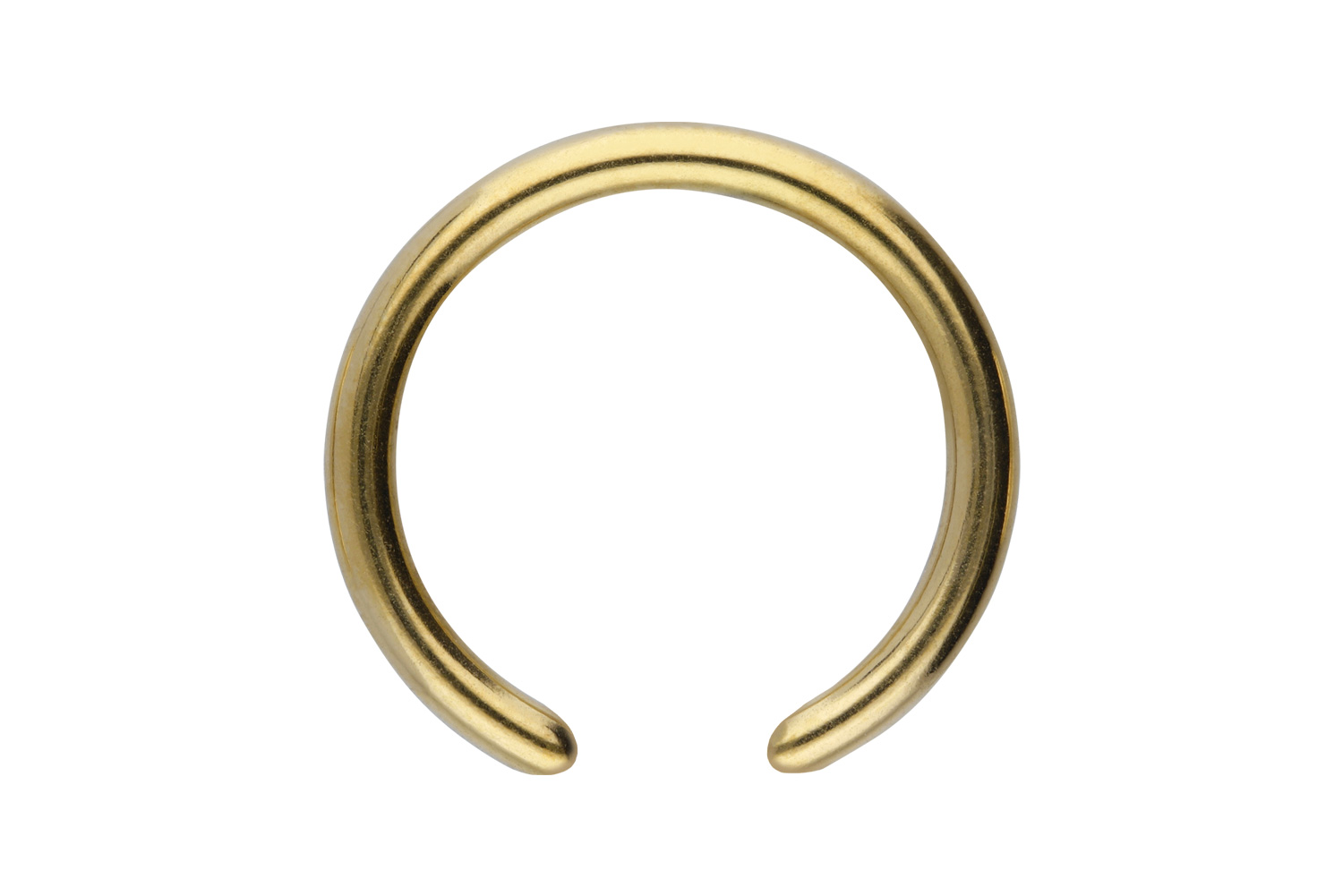 Titan Klemmkugelring Piercing ohne Kugel